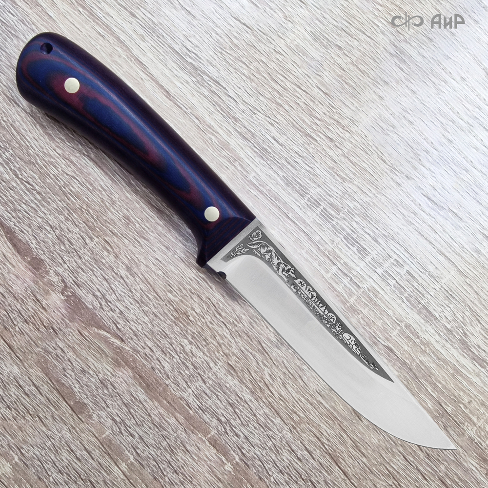 АиР Нож Лиса (ЦМ, микарта, 100х13м)