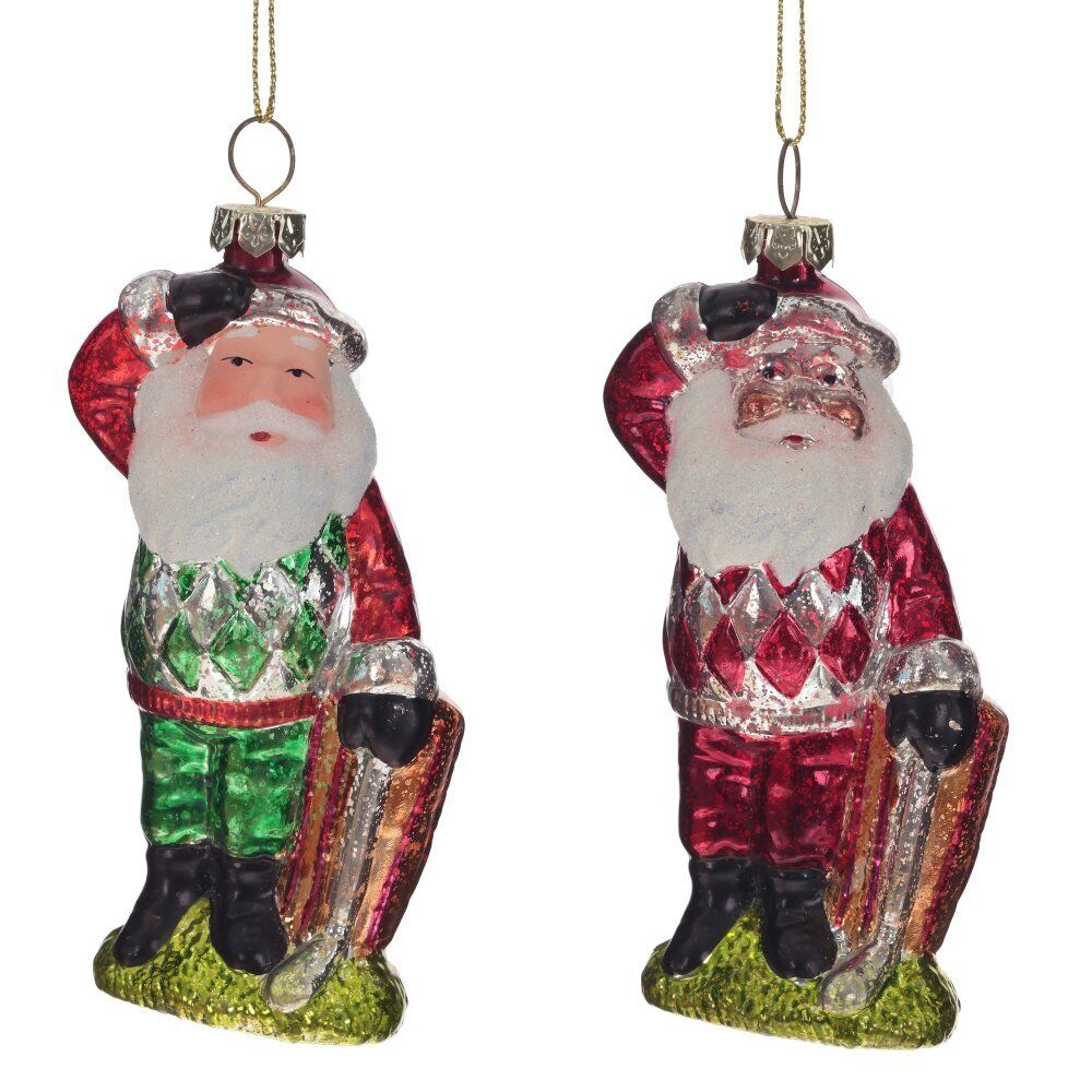 GAEM Украшение новогоднее "Дед Мороз", L6 W3,5 H13 см, 2в.