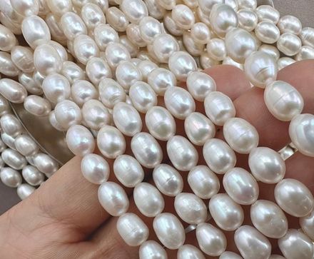 Жемчуг рис натуральный, 6,5-6,8мм