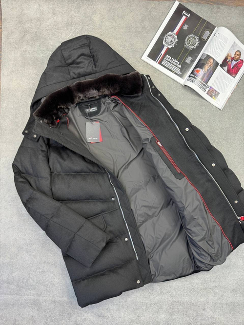 Кашемировый пуховик Kiton