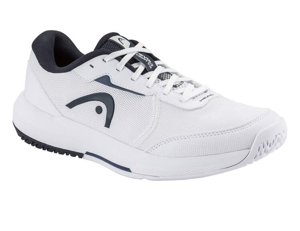 Мужские кроссовки теннисные Head Revolt Court 5.0 - white/blueberry
