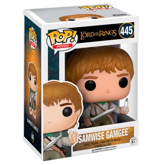 Фигурка Funko POP! Movies LOTR/Hobbit Samwise Gamgee (445) 13553 / Фигурка Фанко ПОП! по мотивам фильма "Властелин колец", Сэмуайз Гэмджи