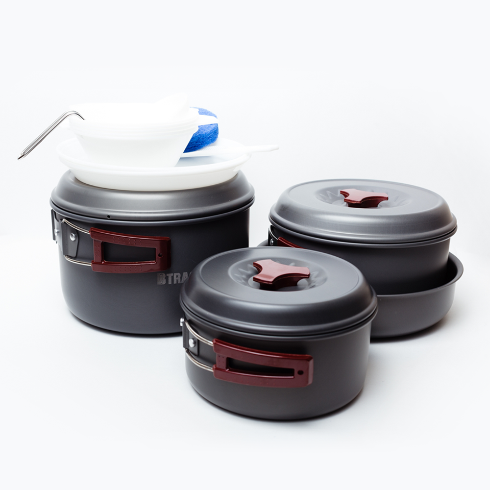 Походный набор посуды Btrace C119 на 4-5 человек