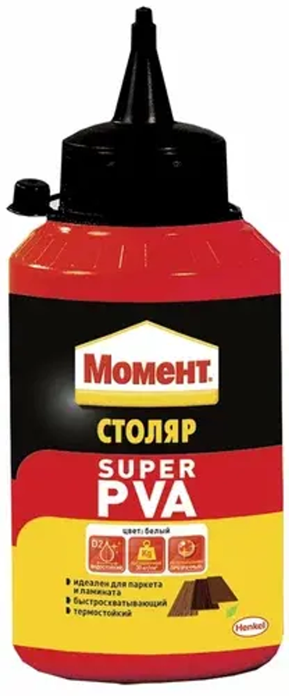 Клей супер ПВА белый 250 гр Момент Столяр