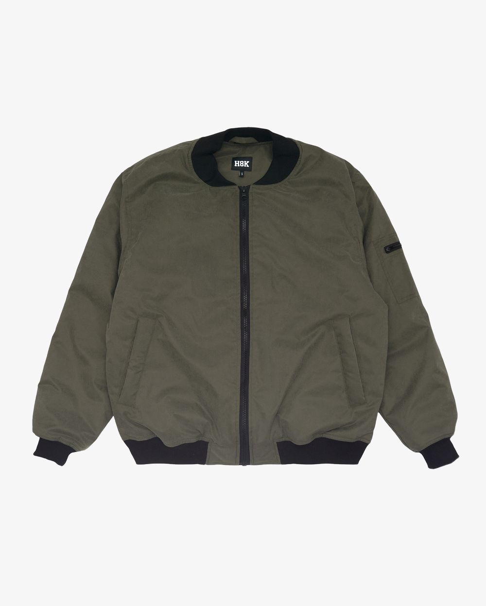 Бомбер Hook Лого олива