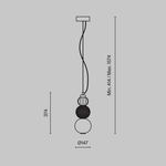 Подвесной светильник Maytoni P069PL-L16G3K