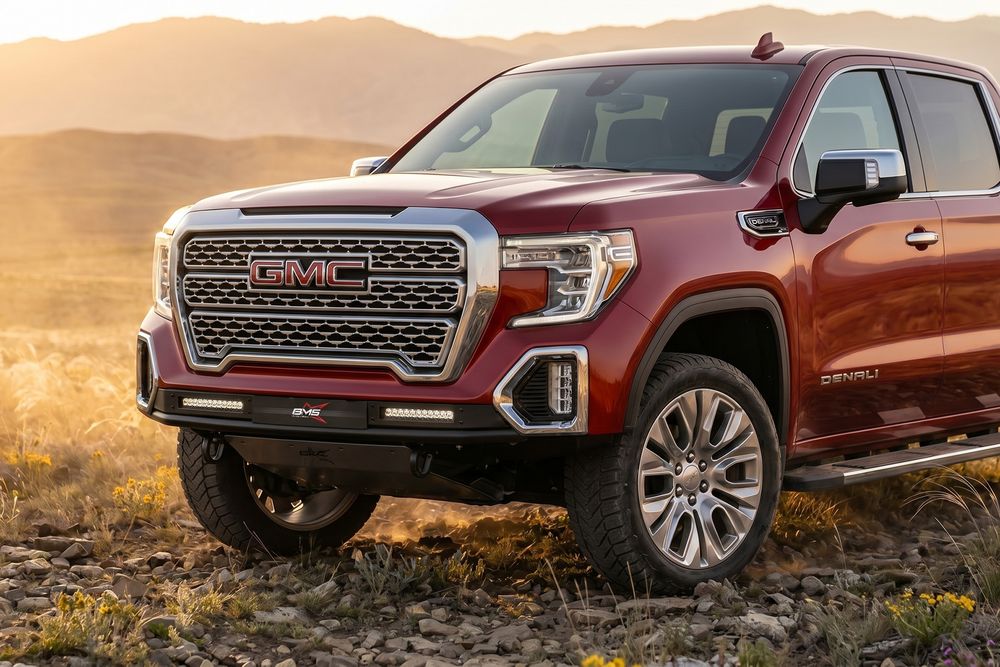 Бампер силовой передний BMS SPORT для GMC Sierra 2018-2022