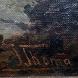 Тома Йозеф Мл. (Josef Thoma; 1828–1899). Пейзаж с водяной мельницей. 2-я пол. XIX в.