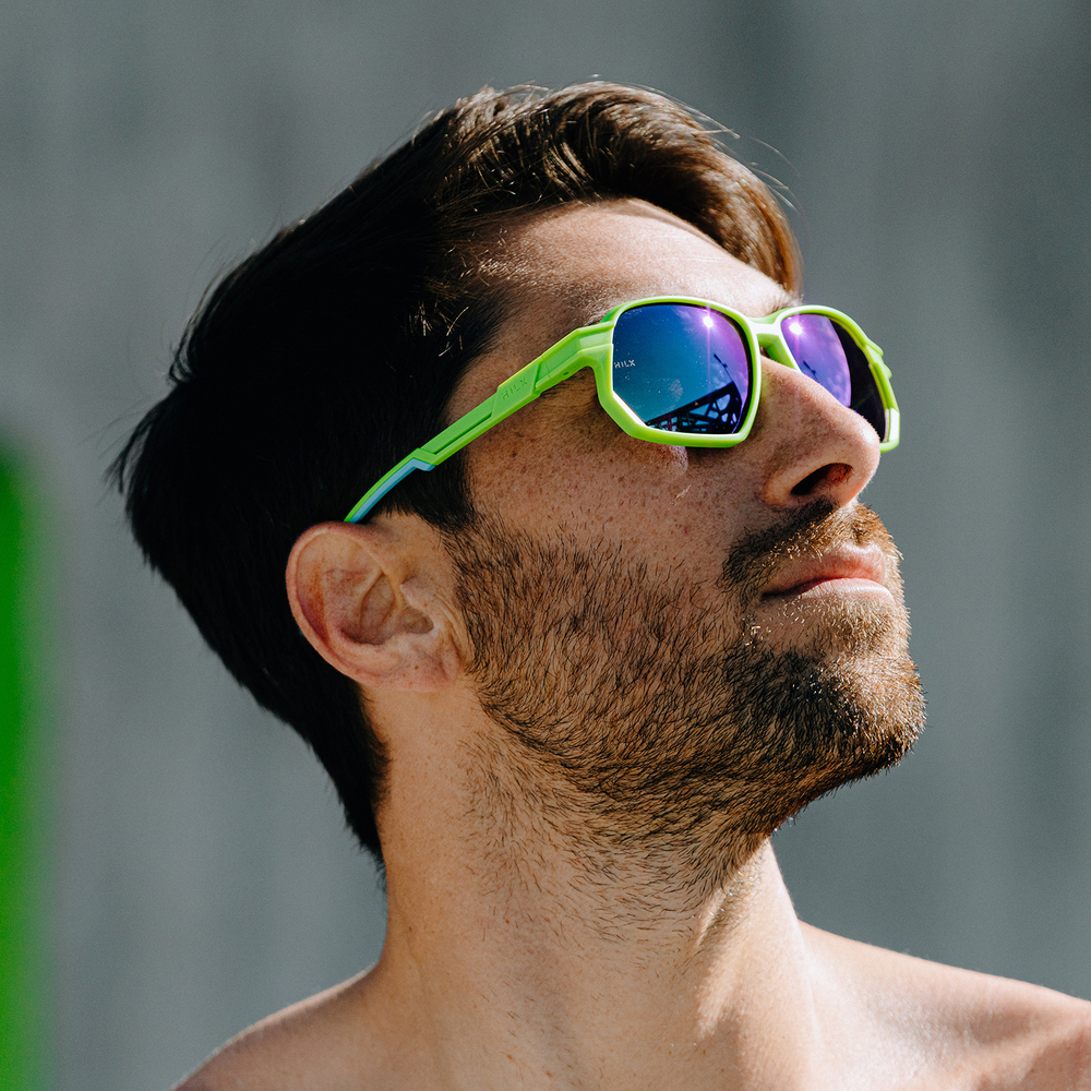 Спортивные очки HILX Syndicate / Matt Solid Black / Black Polarized Lens