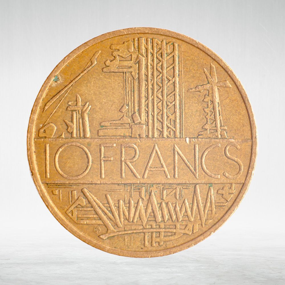 France, 10 Francs 1977 - Mathieu Pessac, VF