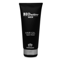 Гель для волос сильной фиксации Farmagan Bioactive Men Hair Gel hyper-fixant 200мл