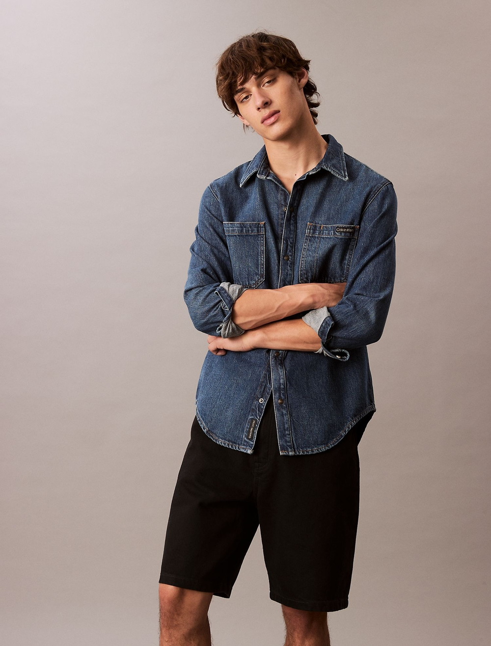 Шорты Calvin Klein 90s Denim Short Classic Black