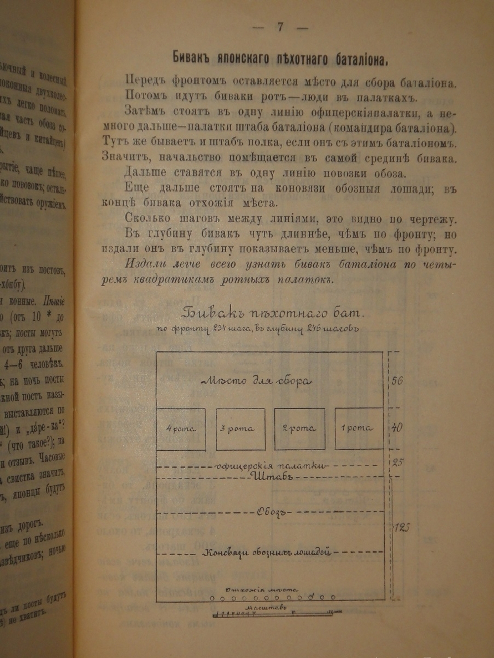"Формы обмундирования японских сухопутных войск". 1905г.