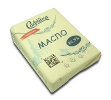 Белорусское масло сливочное &quot;Сафiйка&quot; 82,5% 180г. Полоцк - купить не дорого в Москве