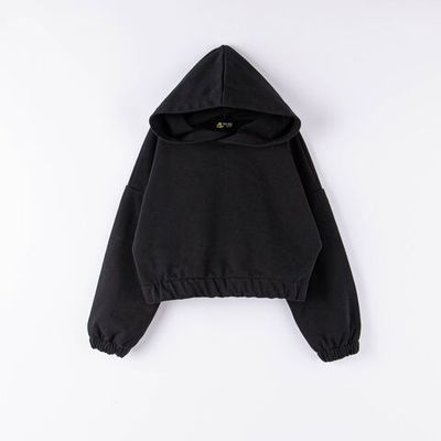 Cropped hoodie for teens - ONYX