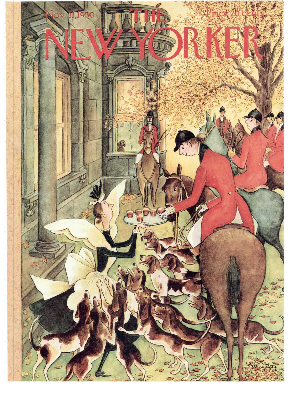 Постер журнала The New Yorker 11-11-1930