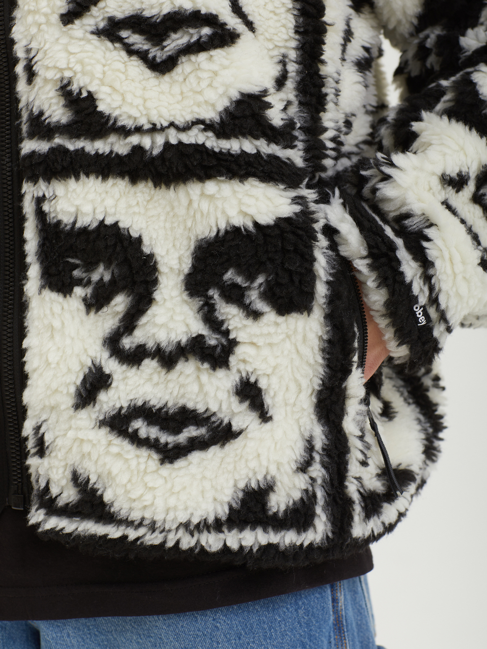 Мужская Куртка Obey Repeated Icon