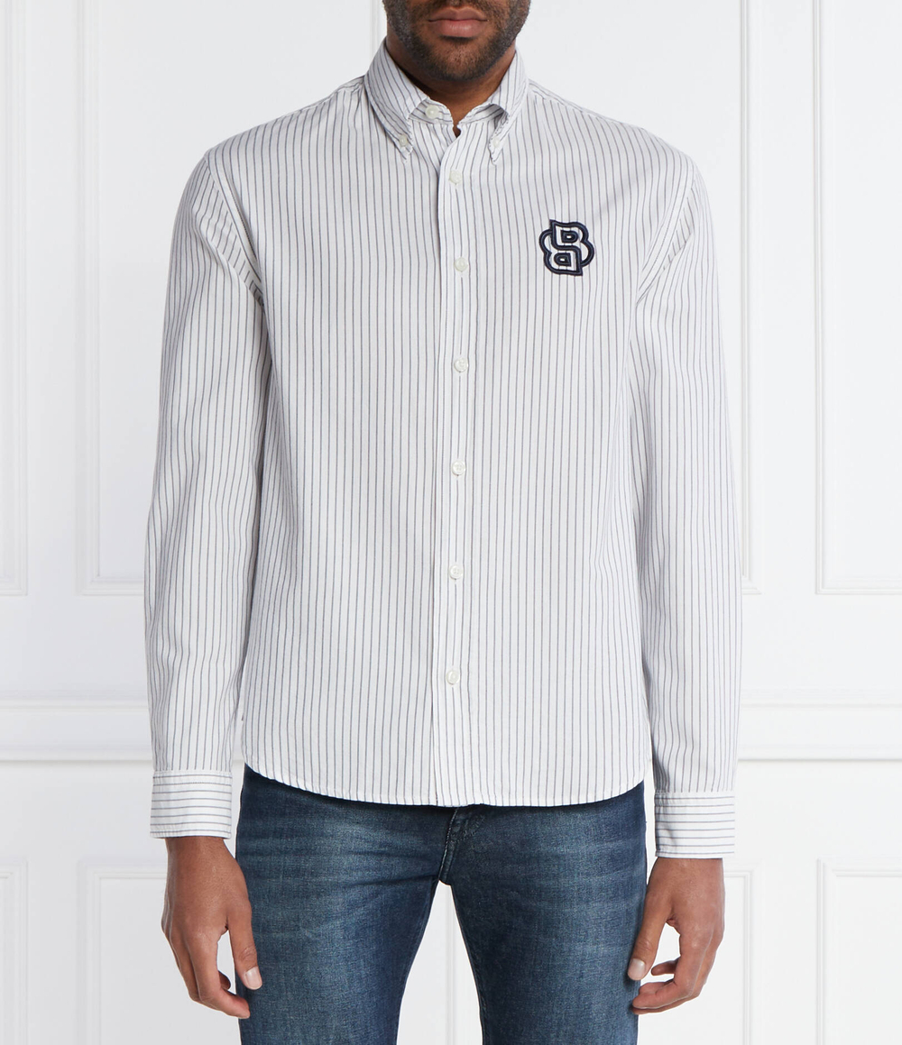 Рубашка S-OWEN-BD-E BOSS BLACK - белый(50514652)