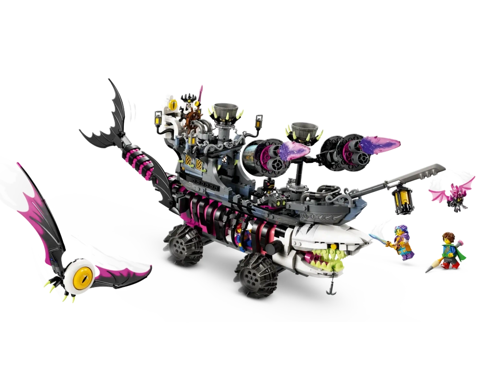 Конструктор LEGO DREAMZzz 71469 Кошмарный корабль-акула