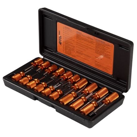 Цена на AFFIX (AF10620019C) Набор для демонтажа клемм электропроводки, 19 предметов, кейс