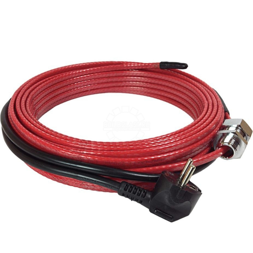 Греющий кабель 3 м с врезкой в комп д/внутреннего обогрева в трубу