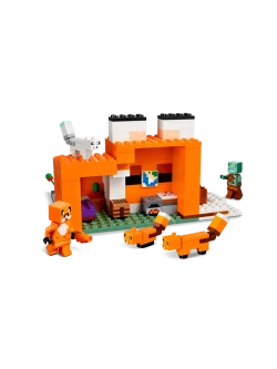 Конструктор Minecraft Майнкрафт Лисья Хижина - 193 детали