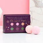 Набор из 6 бомбочек для ванны «Сияй в Новом году!»