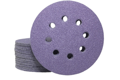 Круг шлифовальный 125 мм CERAMAX PURPLE FILM 8 отверстий, P2000, шт.