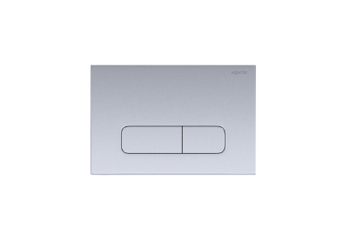 KDI-0000014 Панель смыва хром матовый  (клавиши прямоугольные)