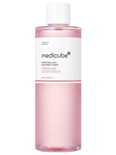 Medicube Успокаивающий тонер с ПДРН и комплексом пептидов PDRN Pink CICA Soothing Toner 250 мл