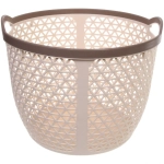 Корзина для хранения с ручками «ФЛОДАРЛИНГ», цвет слоновая кость, 30*30*25см