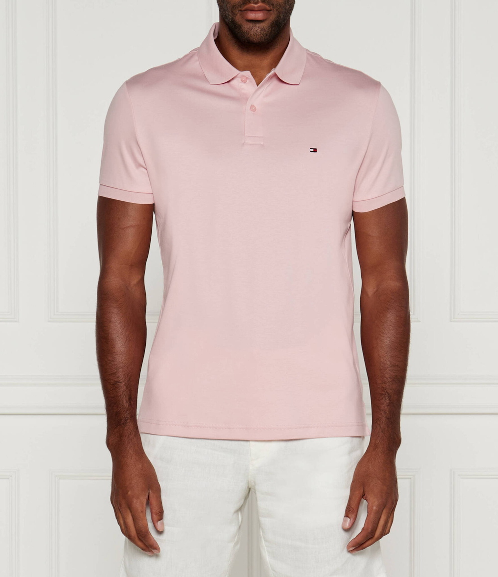 Поло Tommy Hilfiger - розовый(MW0MW35585)