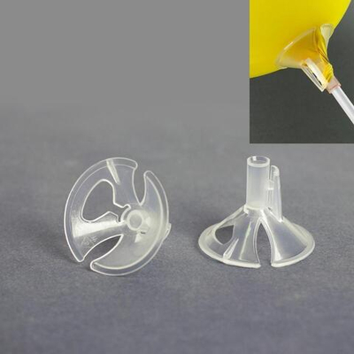 Держатель-зажим для шаров, d=5 мм, набор 100 шт., прозрачный