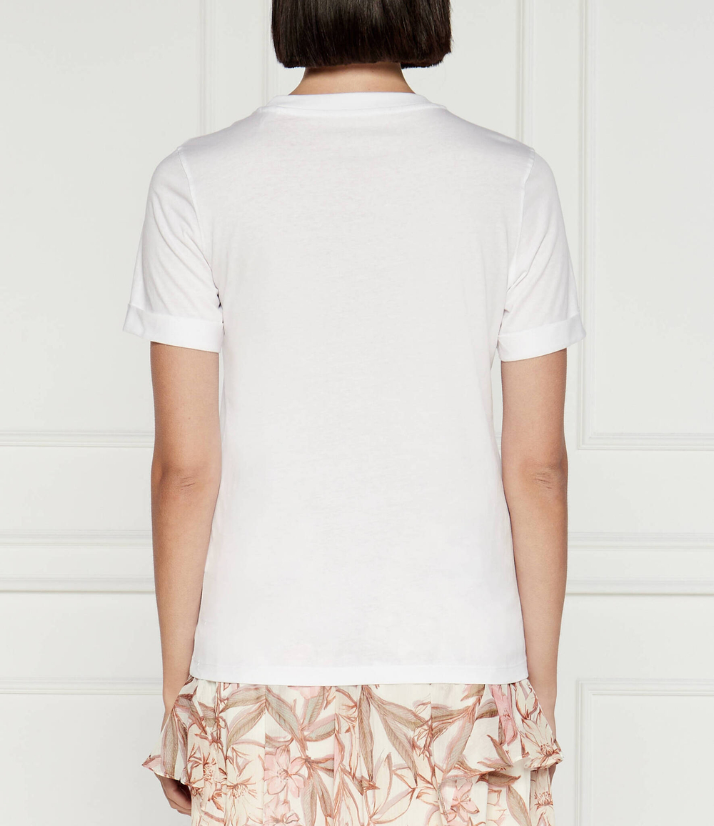 Футболка GLITTERY LOGO GUESS - белый(W4YI09 JA914)