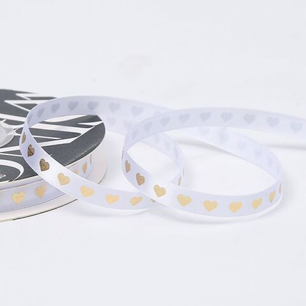 Лента "Сердца" 1см*45Y