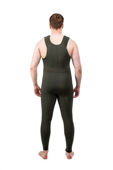 Гидрокостюм AquaTeam Hunter Jako 5 мм ультраспан/открытая пора оливковый