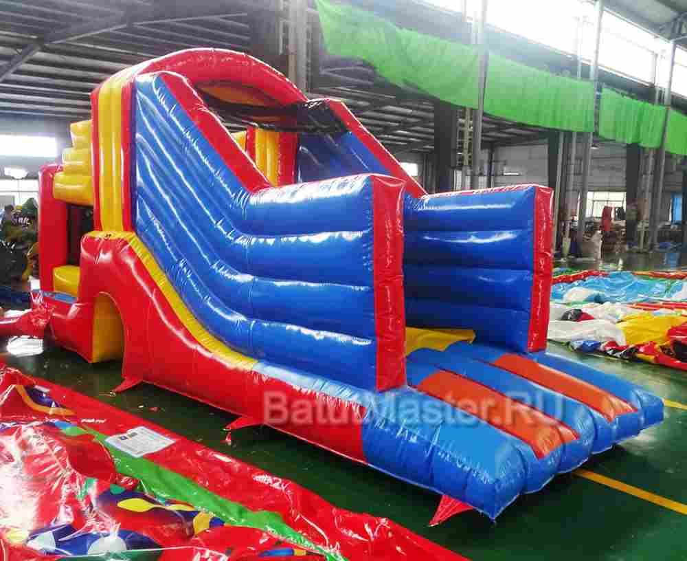 Детский надувной батут "Отличное настроение" 6*2,2*2,8 м