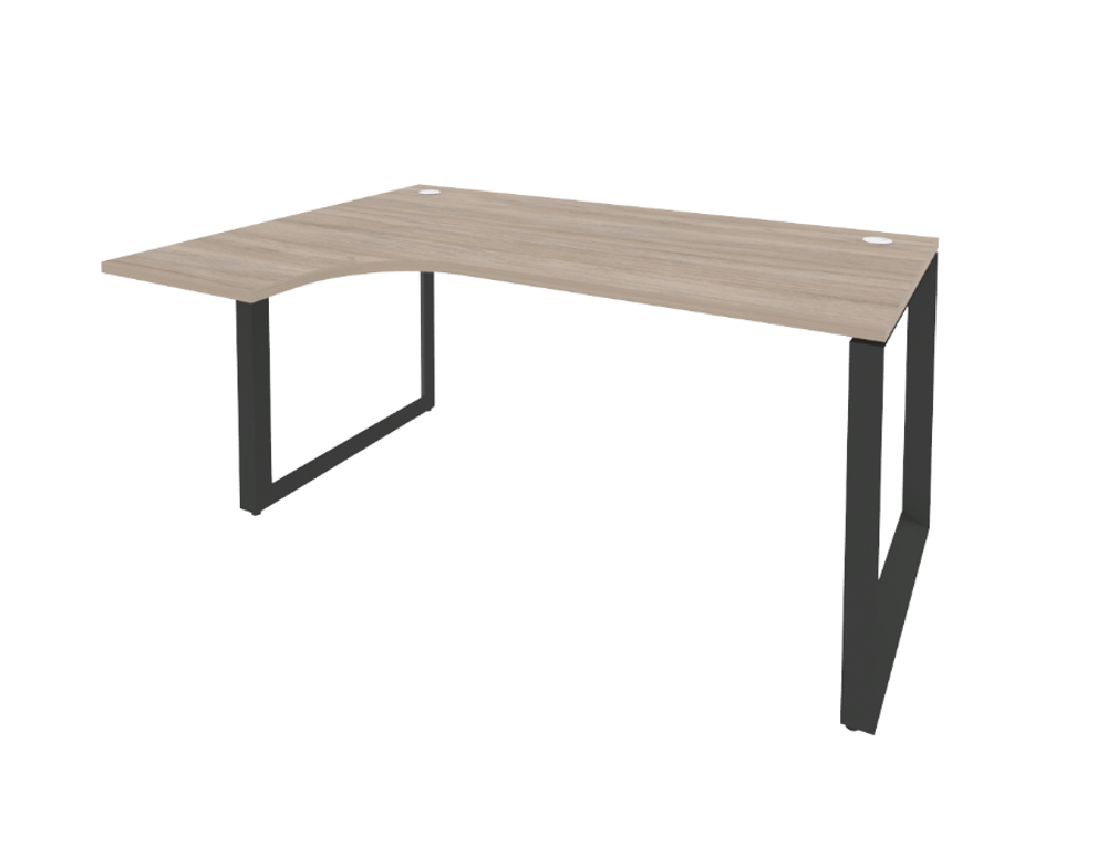 Стол эргономичный левый на О-образном 980 Onix