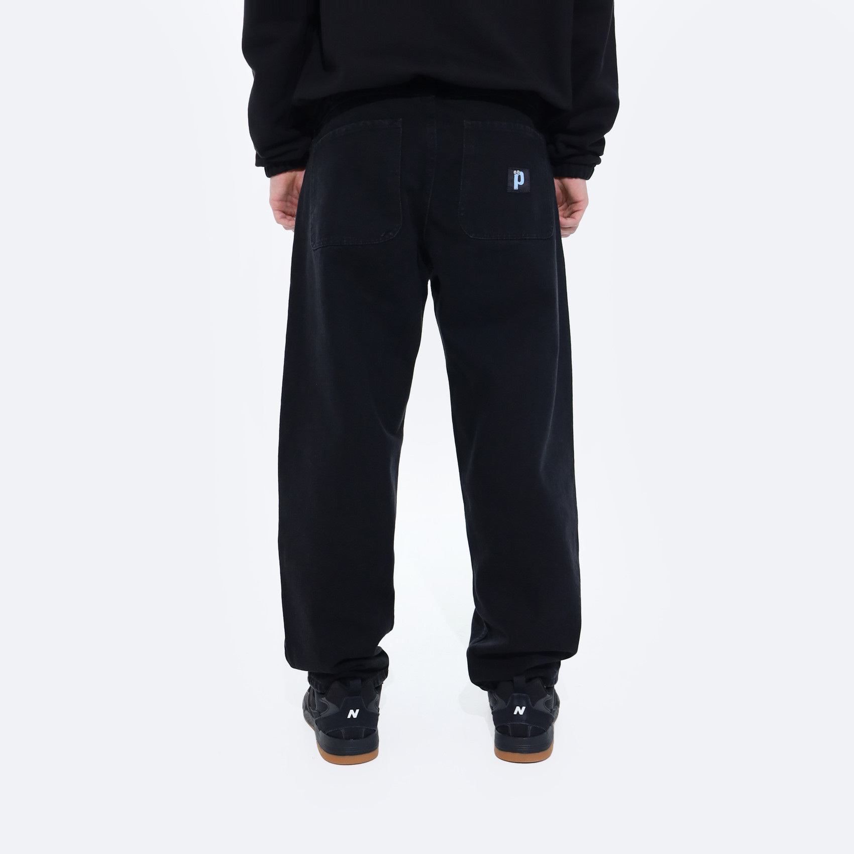 Джинсы Postaments Biggy (black) артикул: - купить в магазине Дайс