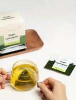 Чай зеленый "Имбирь и Лемонграсс" в пирамидках 50 г. (2,5 г х 20 шт)