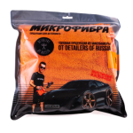 Detailers of Russia Terabyte Pro Полотенце для сушки из микрофибры, оранжевое, 50*80см