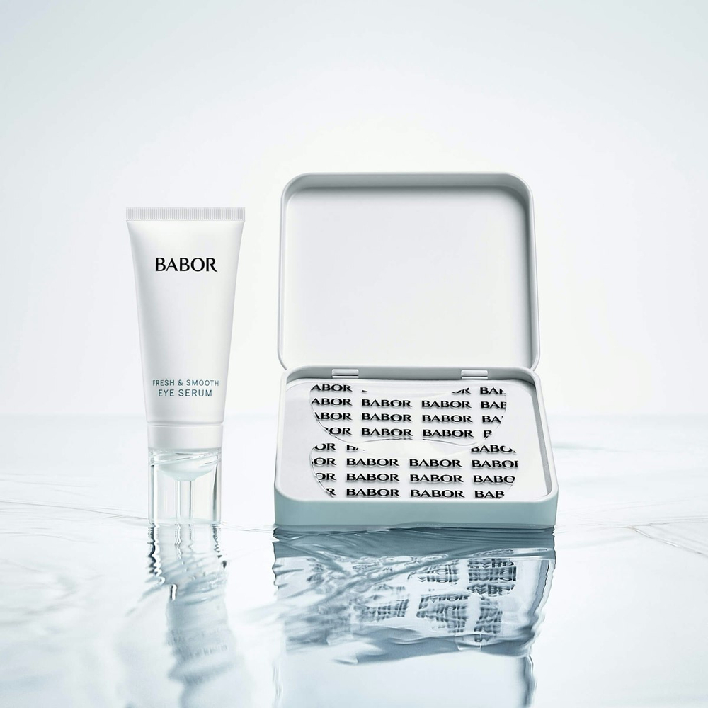 Набор Babor Instant Fresh&Smooth Eye Serum+Patches