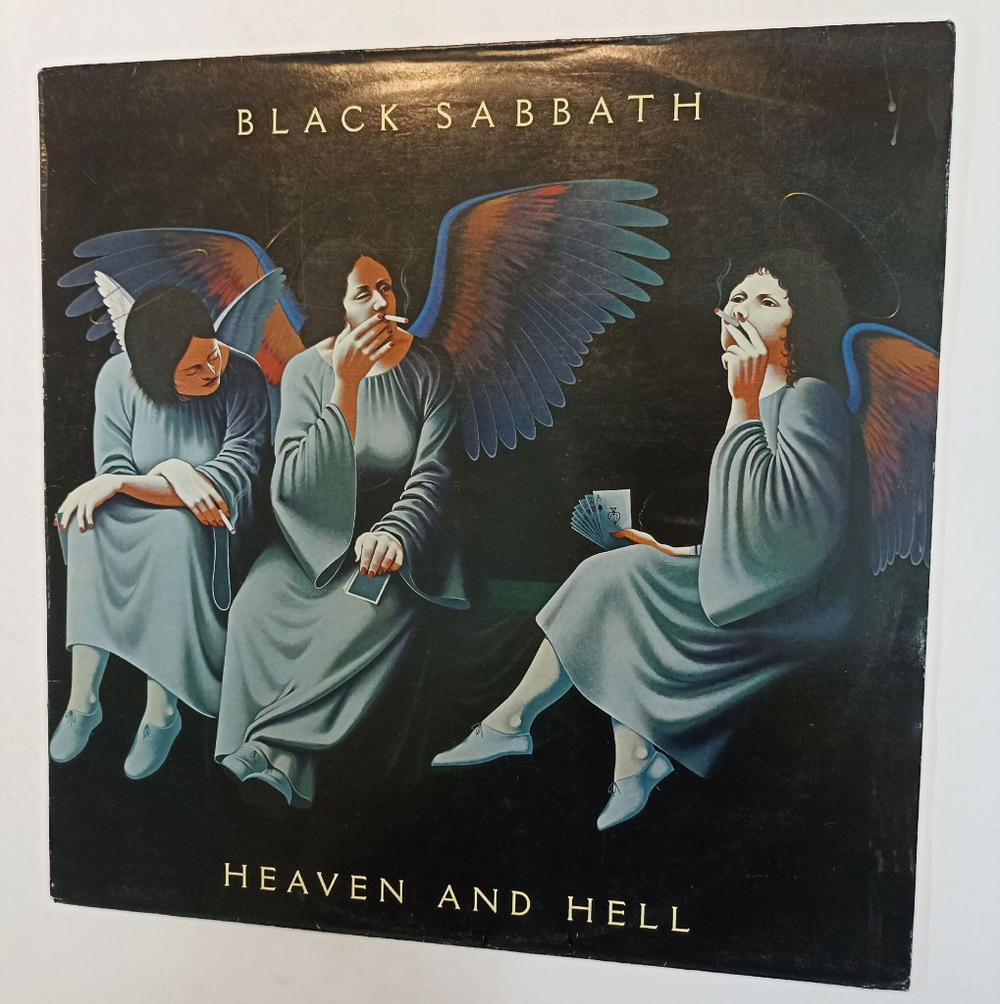 Винтажная виниловая пластинка Black Sabbath Heaven And Hell (UK 1980)