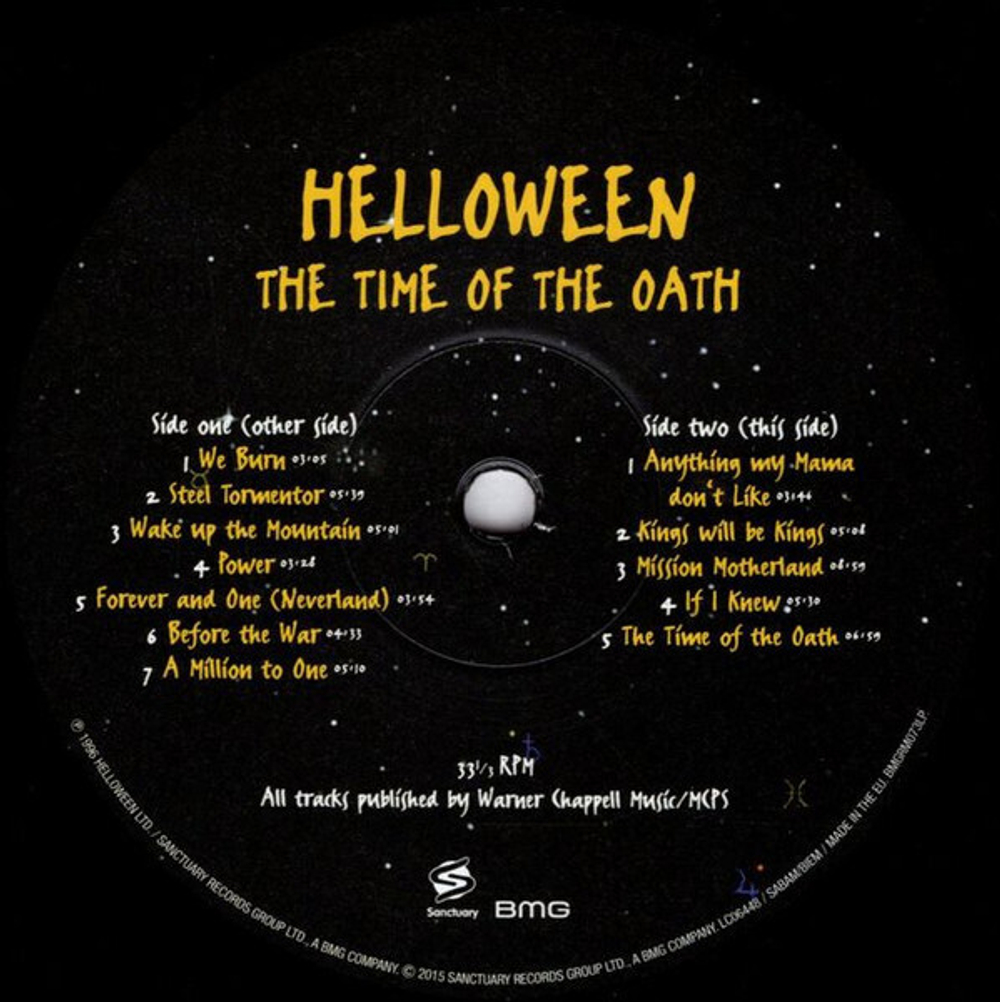 Helloween- The Time Of The Oath (Европа)