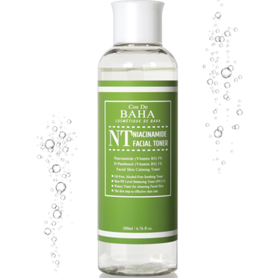 Cos De BAHA Тонер для проблемной кожи с ниацинамидом - Niacinamide toner (NT), 200мл