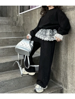 Костюм брючный c кружевом