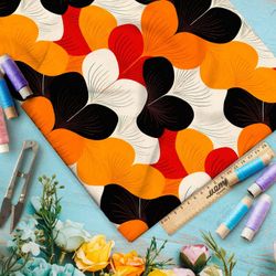 Ткань премиум флис фантазийный взгляд