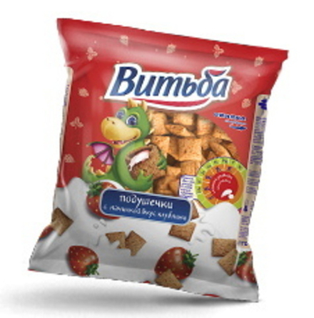 Подушечки с клубникой 150г. Витьба