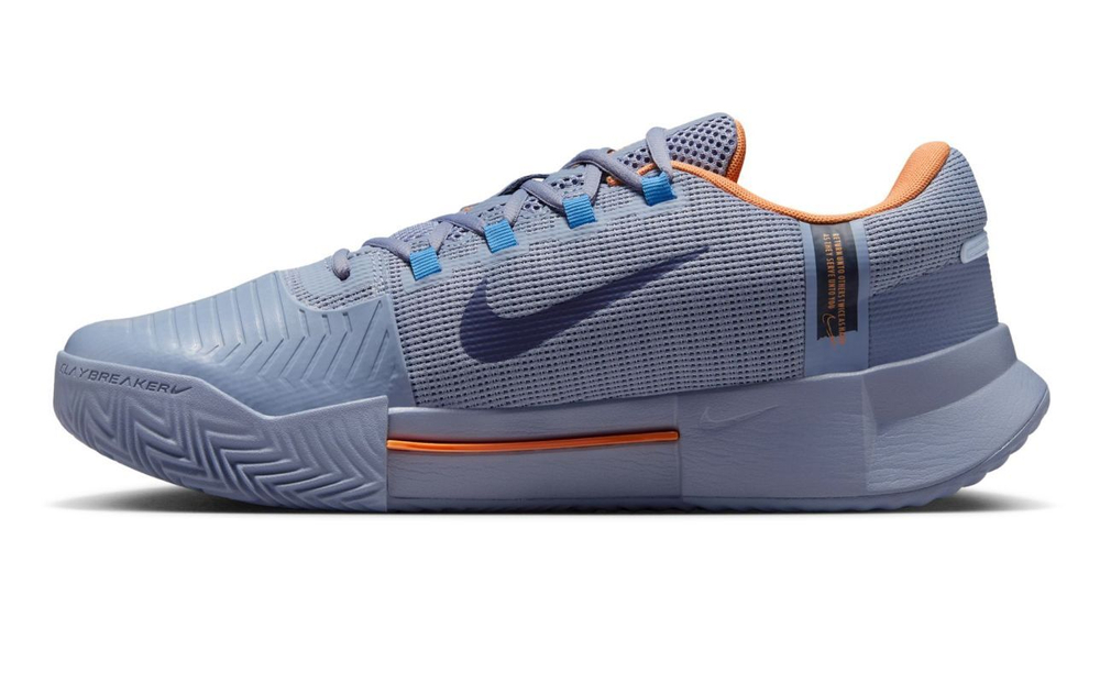 Мужские кроссовки теннисные Nike Zoom GP Challenge 1 Clay - серый