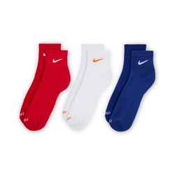 Теннисные носки Nike Everyday Plus Cushioned Training Ankle 3P - multicolor